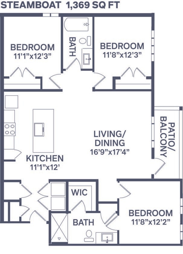 Floor Plan - Steamboat (C2)
