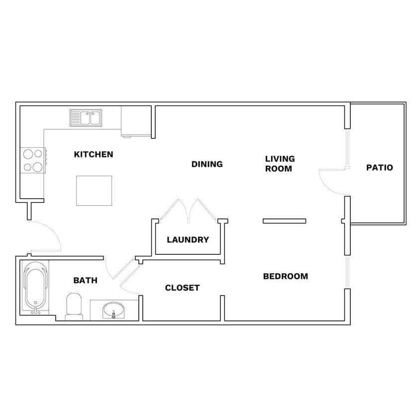 Floor Plan - B-0B1B Avanti Reno