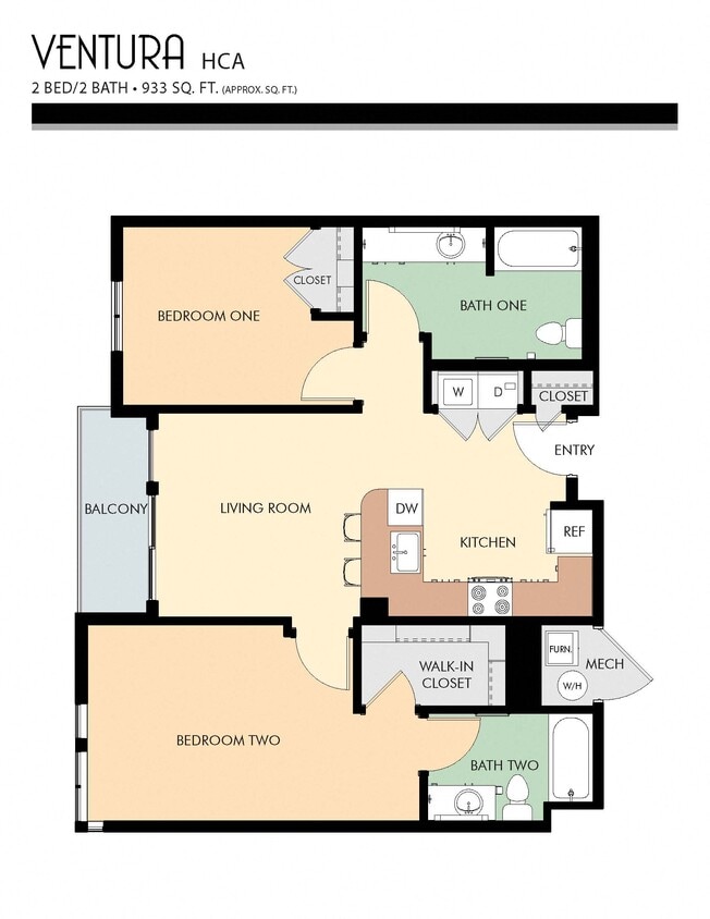 Floor Plan - Ventura HCA