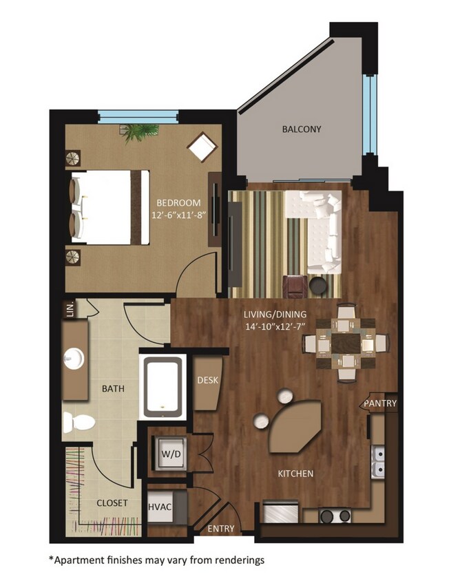 A5 764 sqft - A5-R