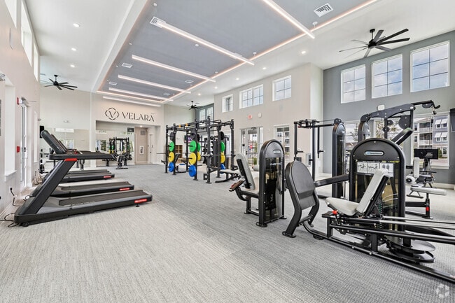 Fitness Center - Velara Luxury Apartments