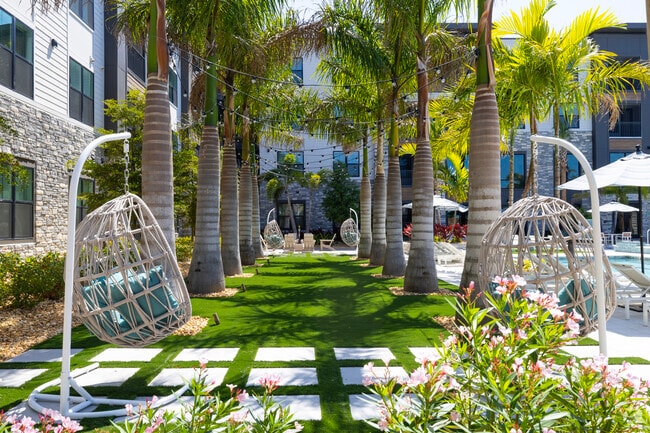 Pool Area - The Concord Luxury Apartments