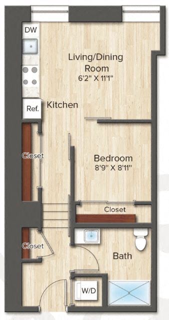 Floor Plan - The Hayworth (A10)