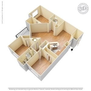 3BR/2BA - 3 Bed 2 Bath 1435 SqFt (1251 Net)