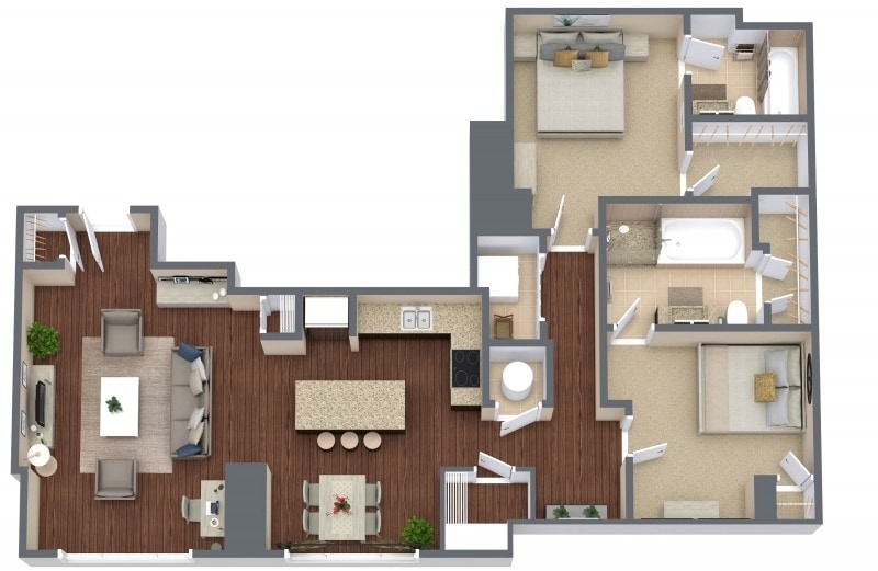 Floor Plan - Metropolitan 9