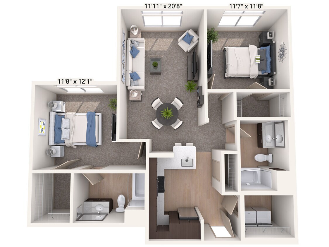Floor Plan - B3-C-Esp-carpet