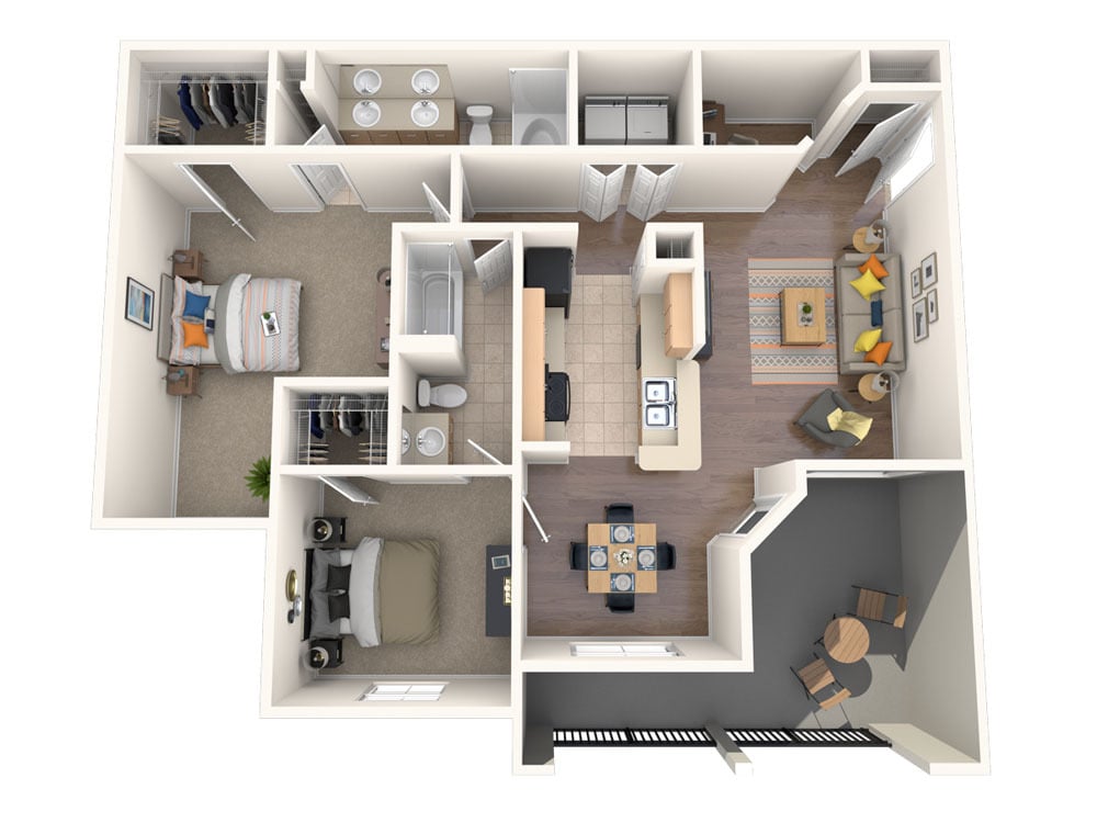 Floor Plan -  Grand Timber Lodge	