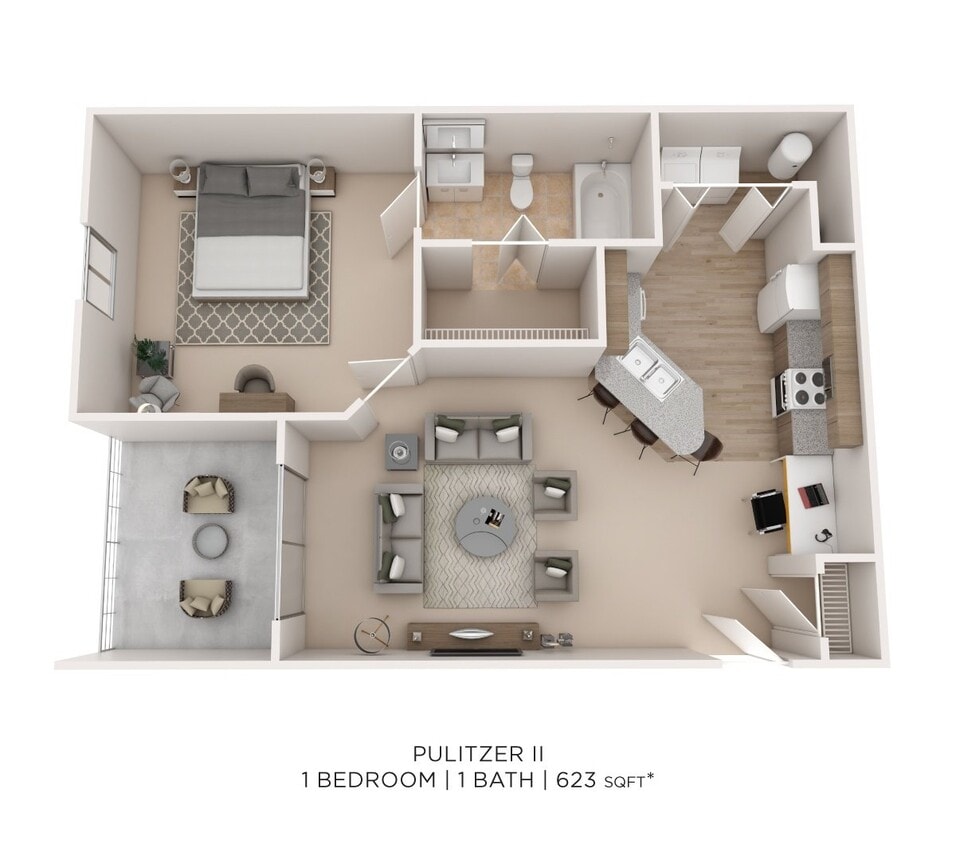 Floor Plan - Pulitzer II