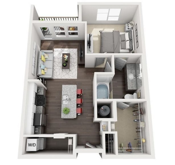 Floor Plan - Boulevard 1