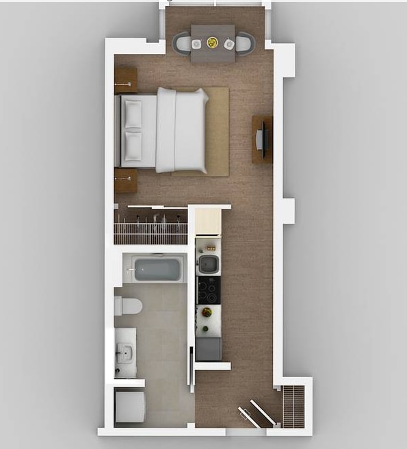 Floor Plan - Studio
