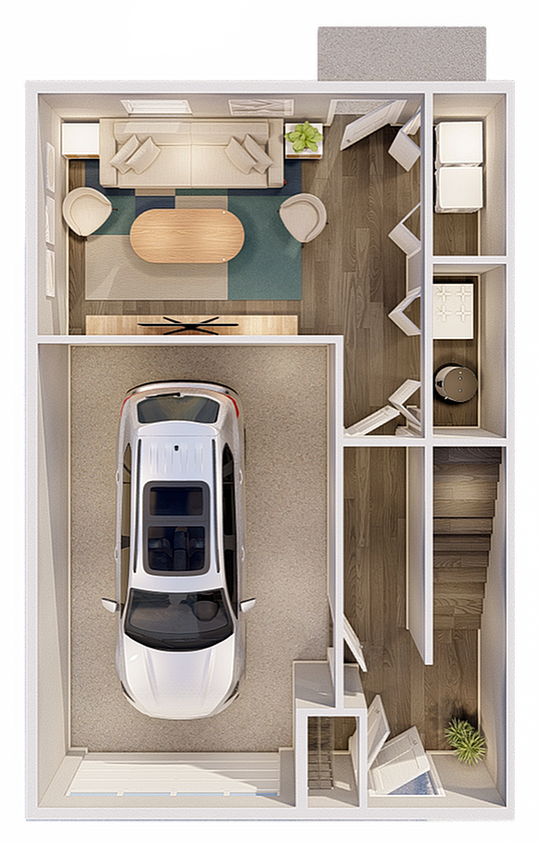 Maplewood 4 Bedroom 2.5 Bath First Floor - 4 Bedroom 2.5 Bathroom Interior