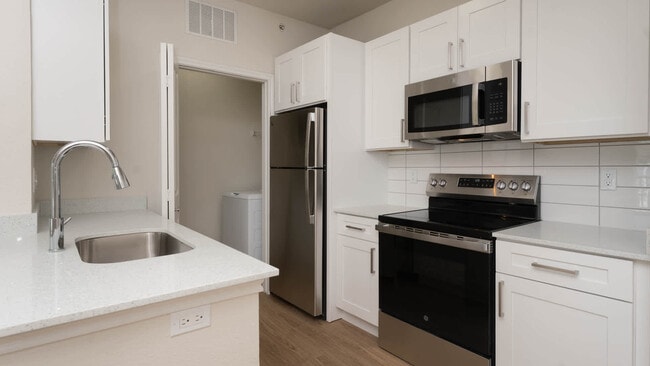 Kitchen with Stainless Steel Appliances - Kia Ora Park