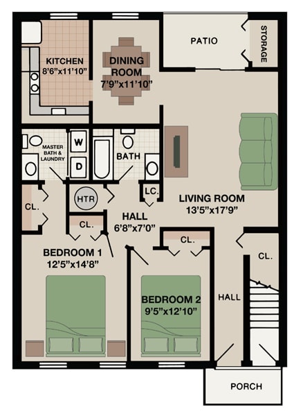 Floor Plan - Tahoe 