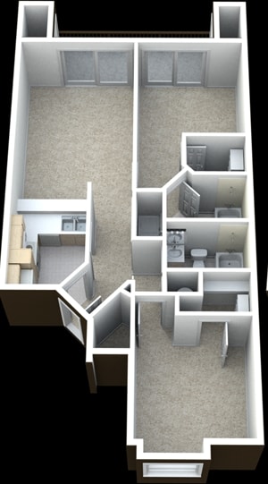 2BR/2BA - 2 Bed / 2 bath Apt.