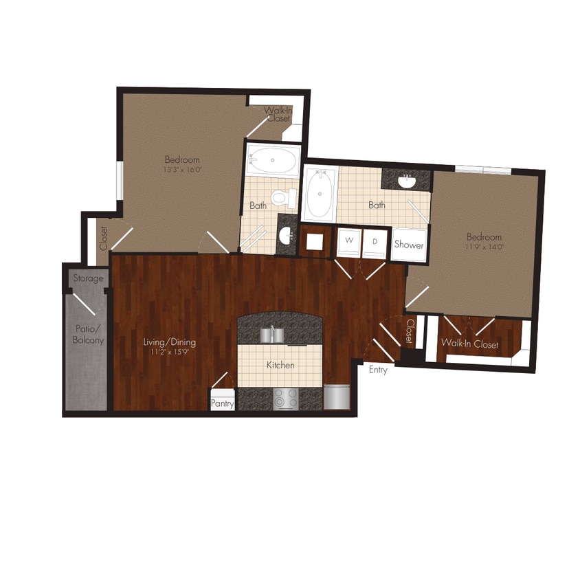 Floor Plan - The Peckham