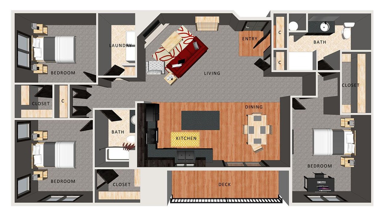 Floor Plan - (Flat) Westwood