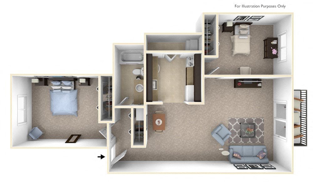 Floor Plan - Periwinkle