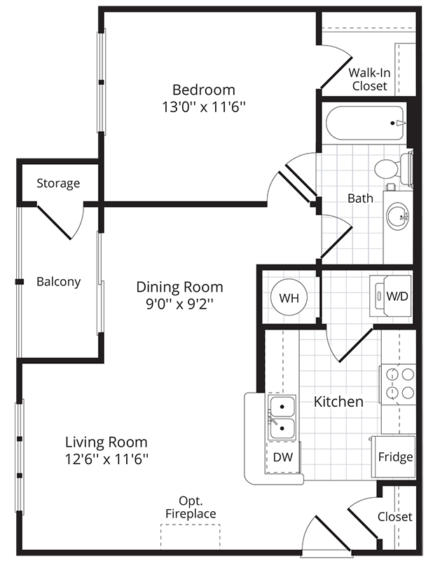 Floor Plan - The Elk