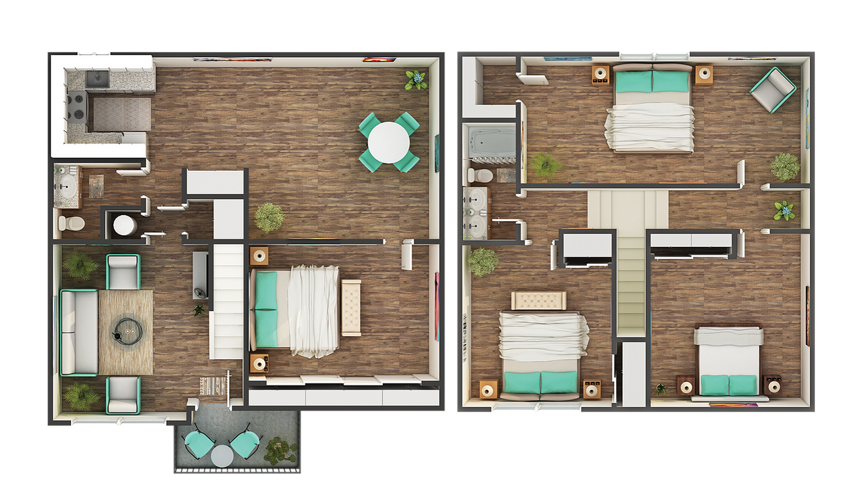 Royal 4x1.5 Floorplan - Royal 4x1.5