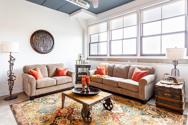 Living Room - The Lofts of Webster