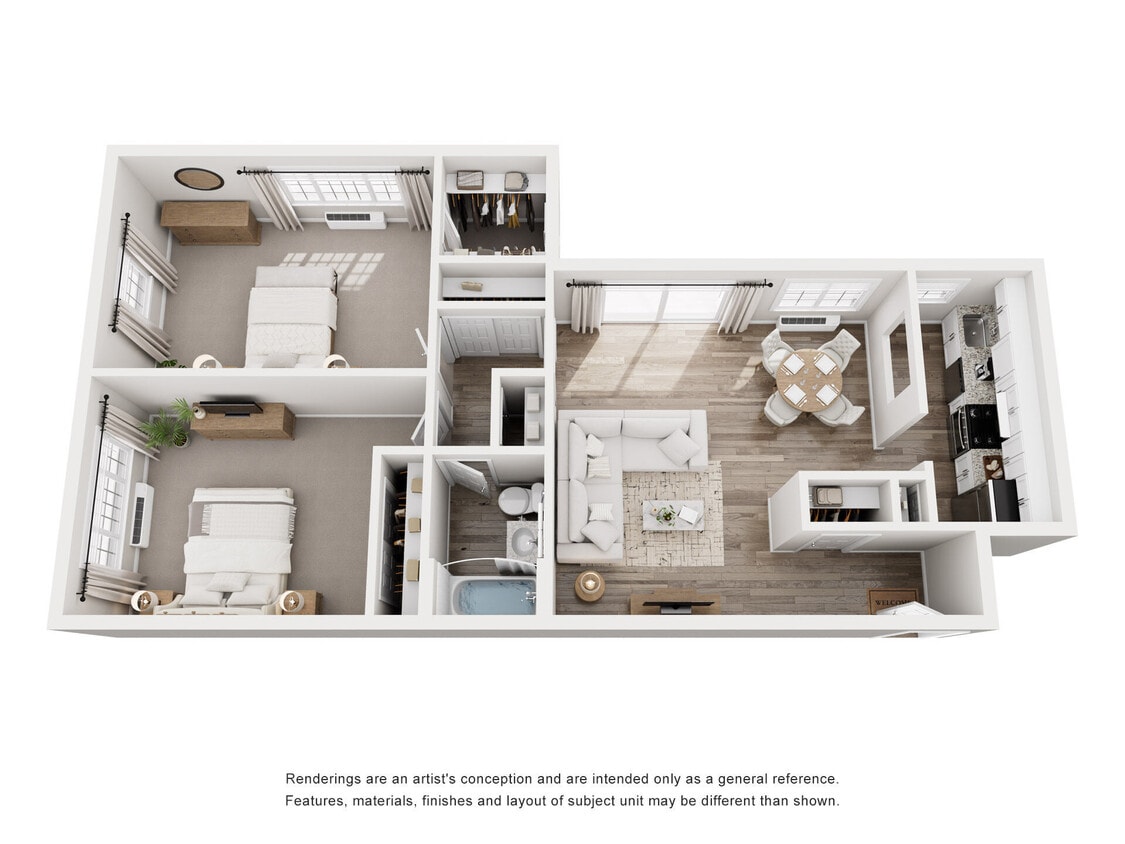 Floor Plan - Brentwood Renovated