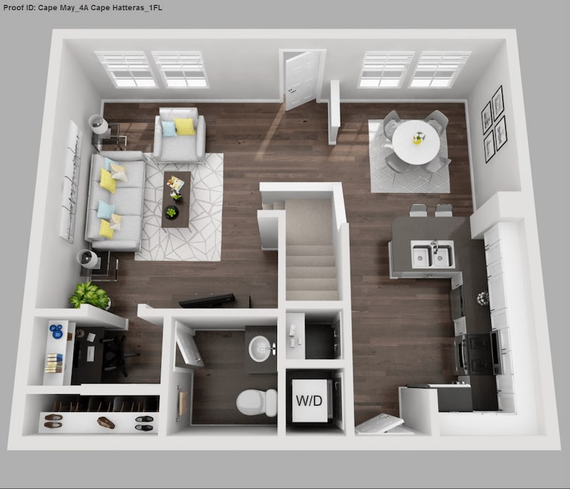 Floor Plan - Cape Hatteras
