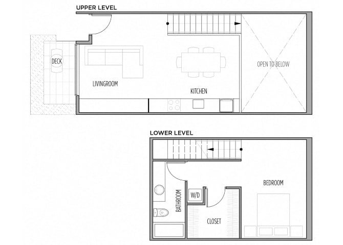 Floor Plan - Loft apartments