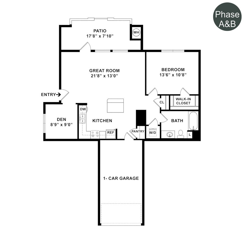 Floor Plan - The Flats Plan 3 Down