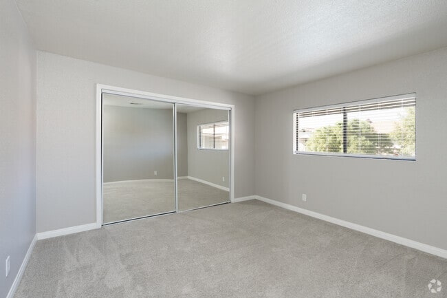 2BR, 2BA - 1,015SF - Second Bedroom - Watercrest at the Polo Fields