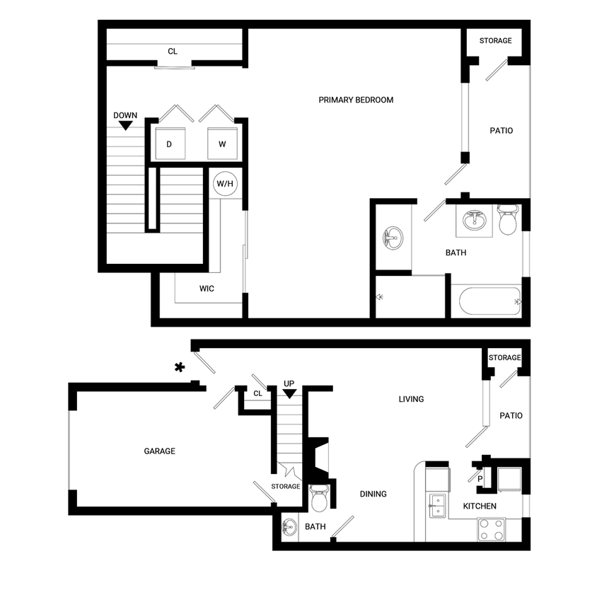 Floor Plan - Inverness Townhome