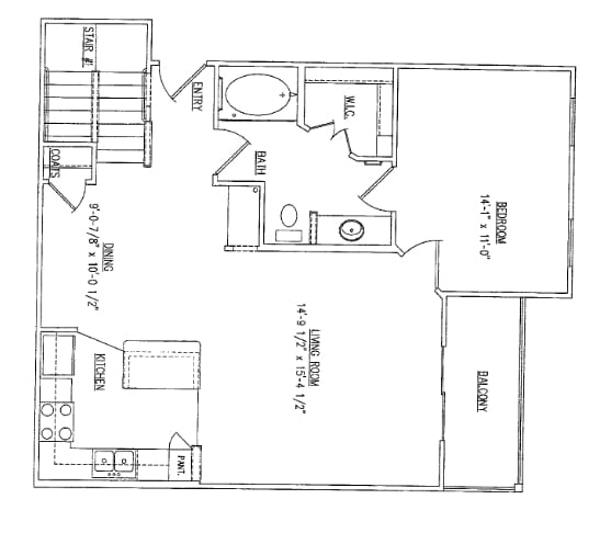 1BR/1BA - Franklin I