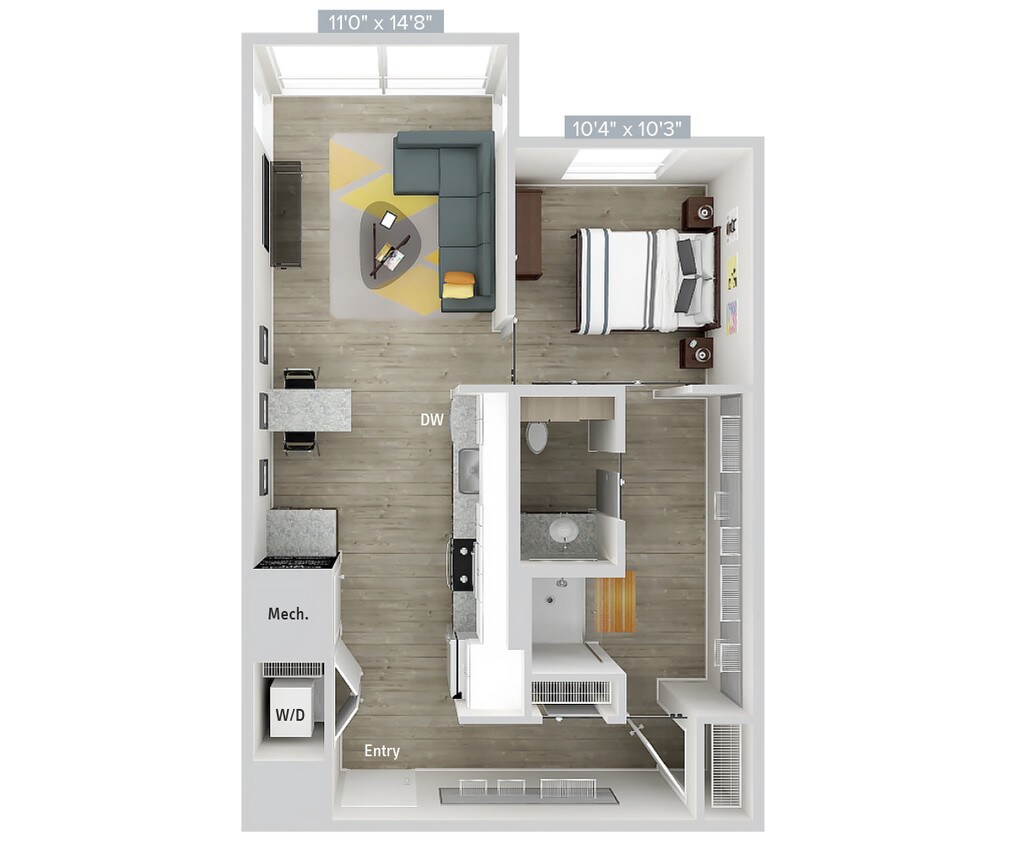 Floor Plan - A5-721SF-Apt327