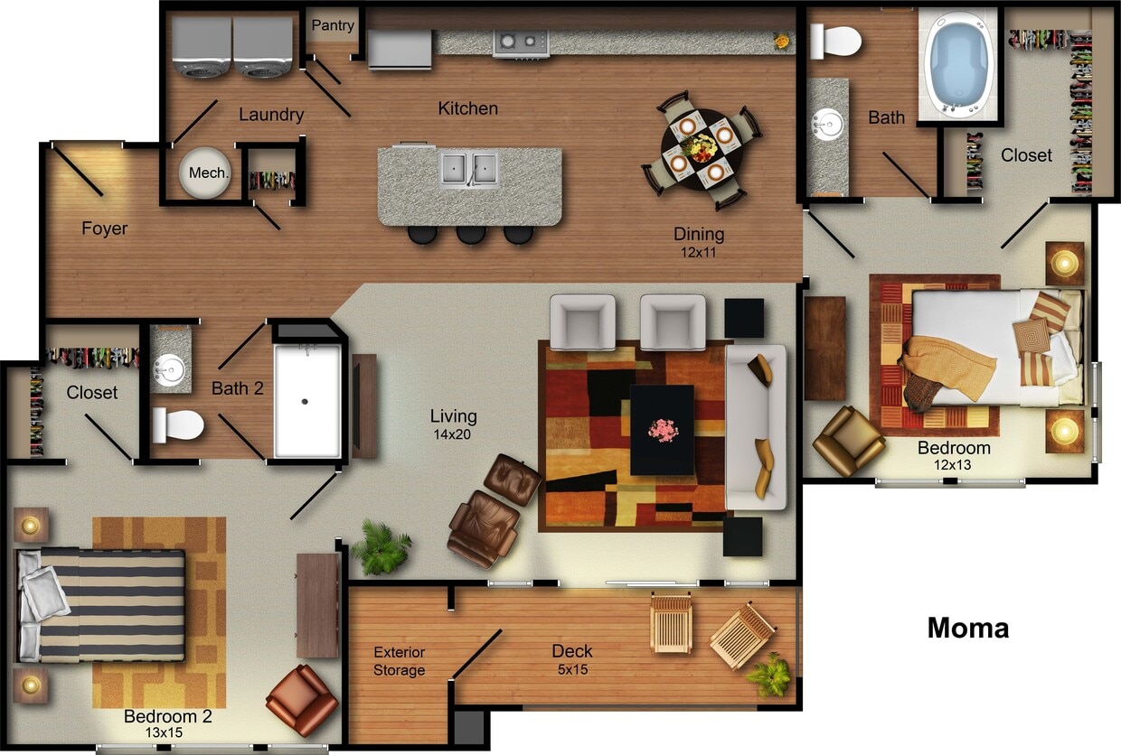 Floor Plan - B3 - MOMA