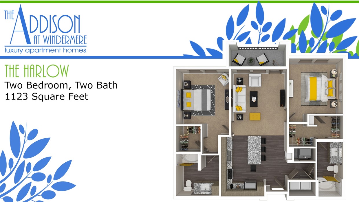 Floor Plan - The Harlow