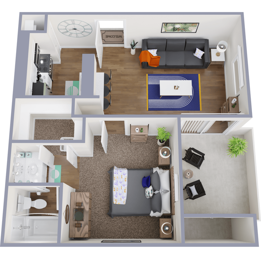 Floor Plan - The Julep-The Azalea