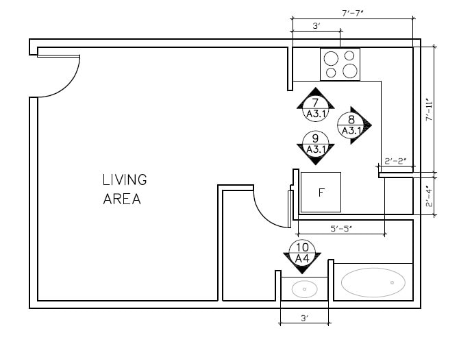 Floor Plan - Studio
