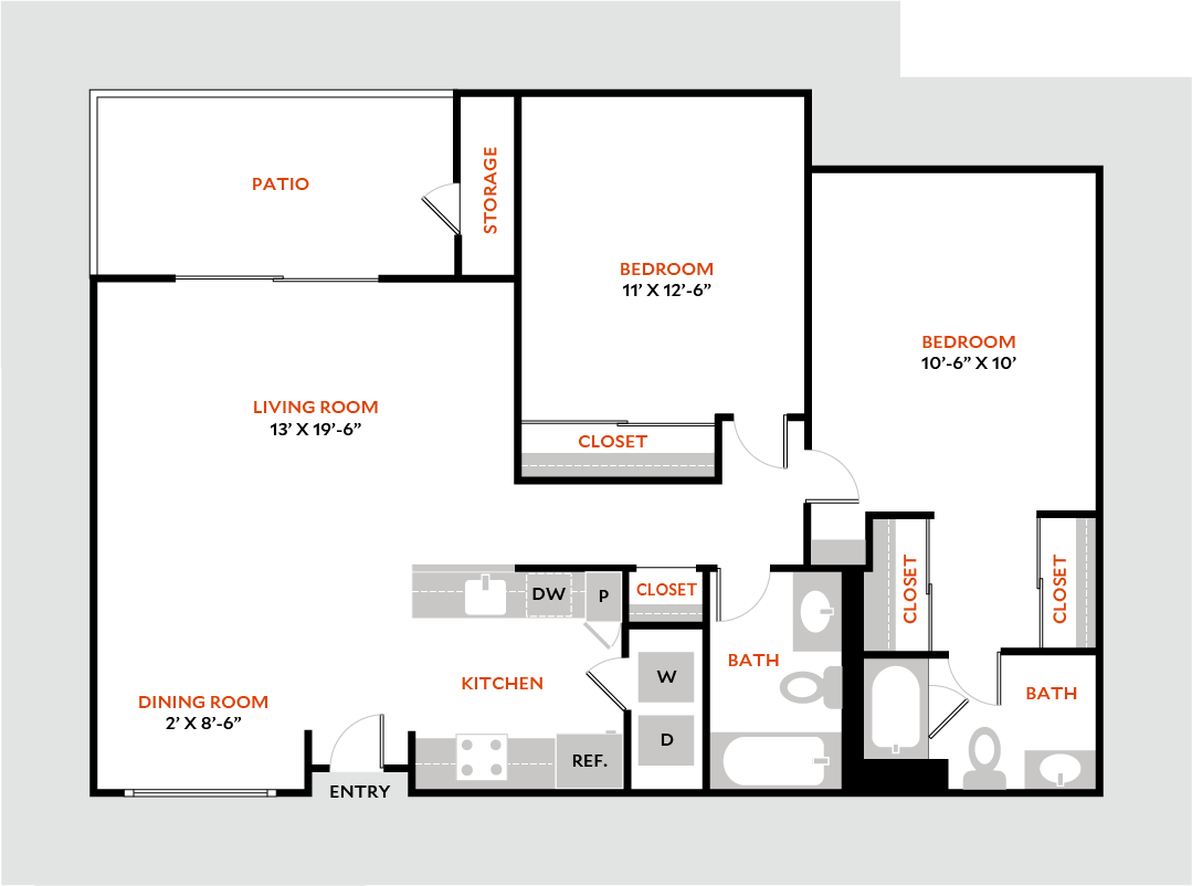 Floor Plan - Plan 2A