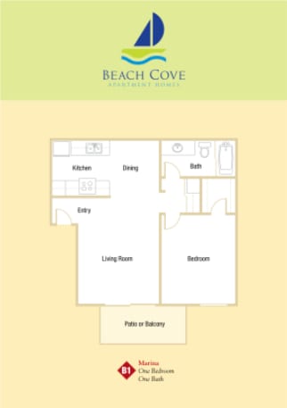 Floor Plan - Marina