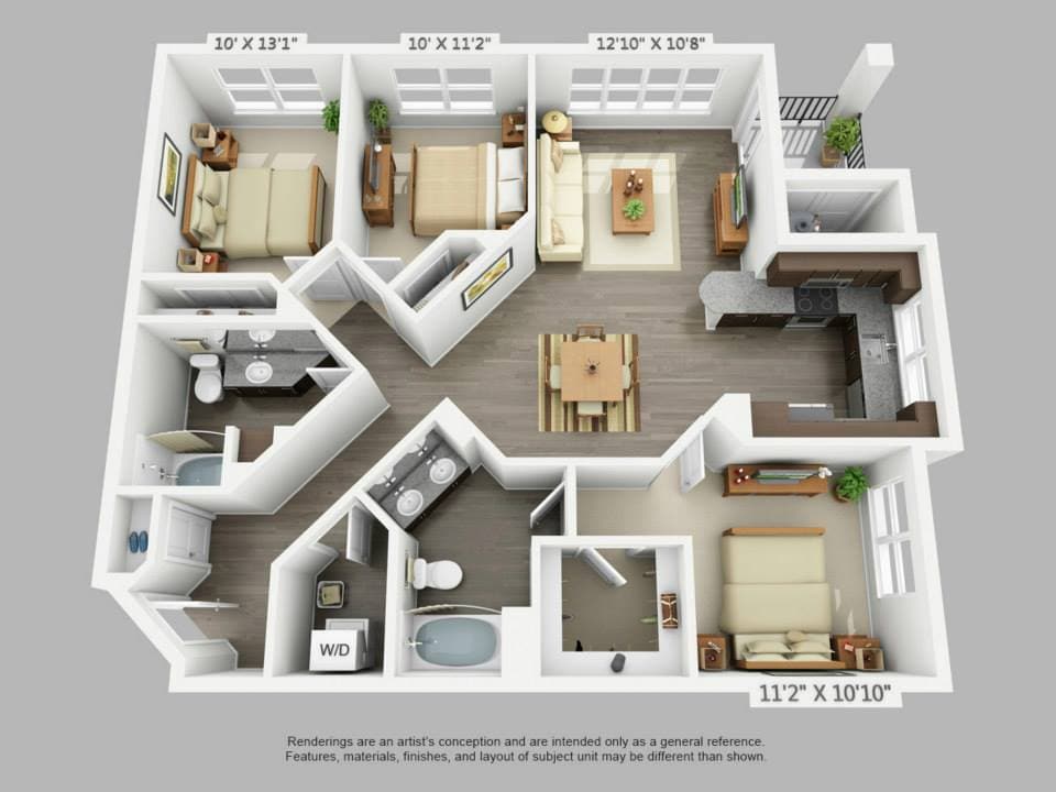 Floor Plan - Auraria