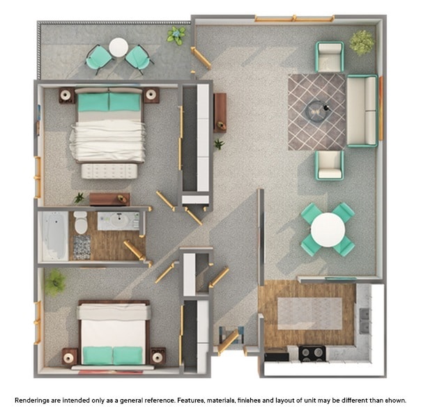 Floor Plan - The Oak