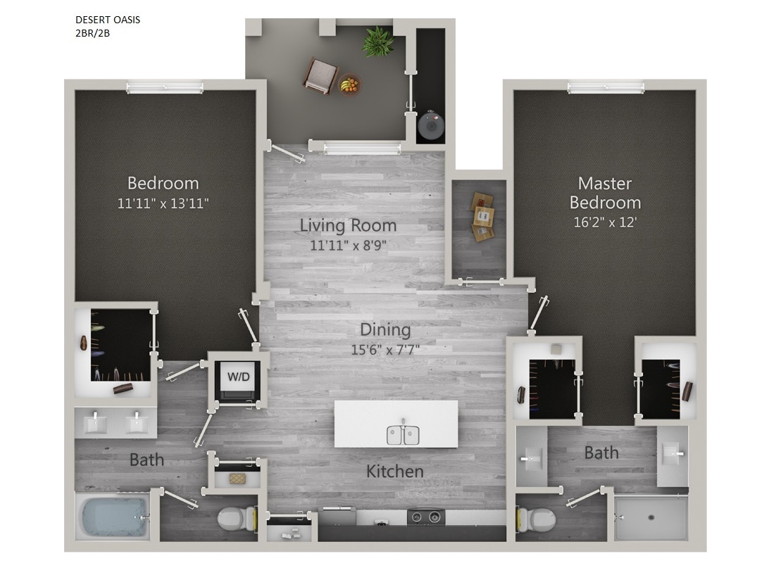 Floor Plan - Desert Oasis