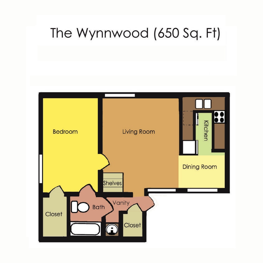 Floor Plan - Make THE APEX your new home! 5O%OFF FIRST MONTH...