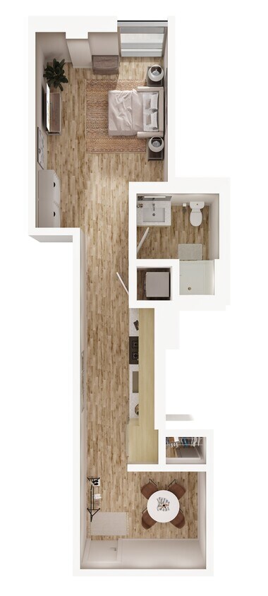 Floor Plan - Loft Studio I