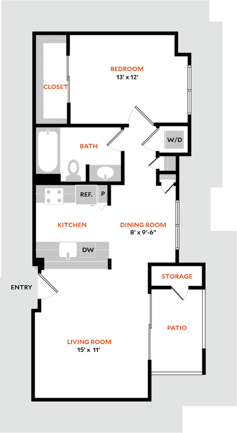 Floor Plan - Plan 1J