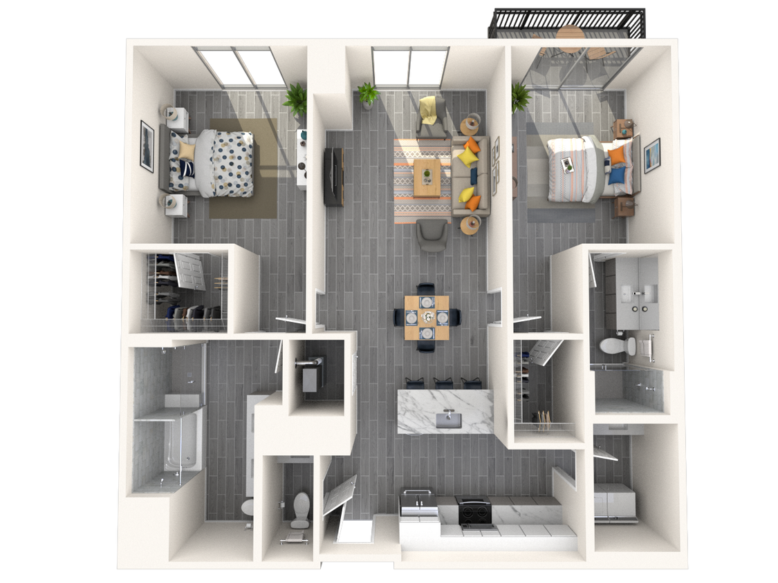 Floor Plan - BS5 - Penthouse South Residence