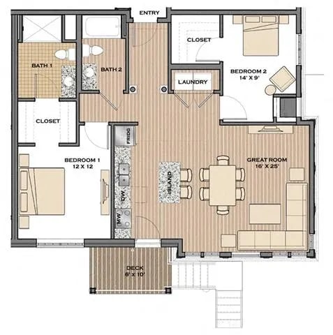 Floor Plan - The Square