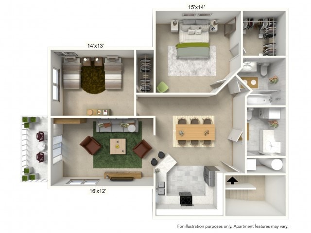 Floor Plan - B2 Plan (Upper)