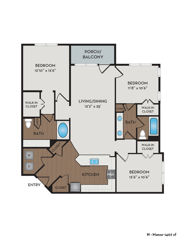 Floor Plan - Manor