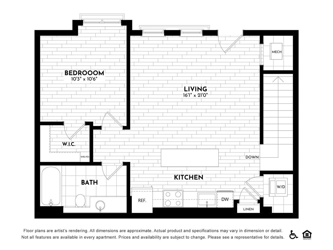 Floor Plan - Flat 118