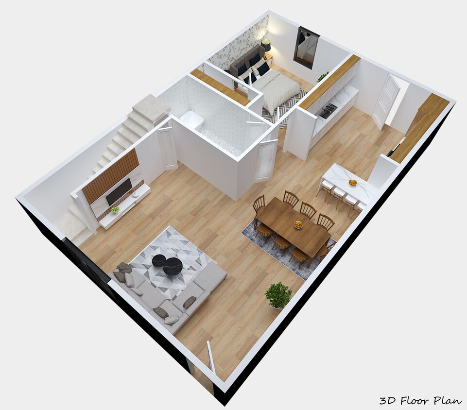 Floor Plan - 4 Bedroom 2.5 Bath